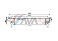 Intercooler, charger