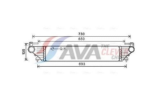 Intercooler, charger