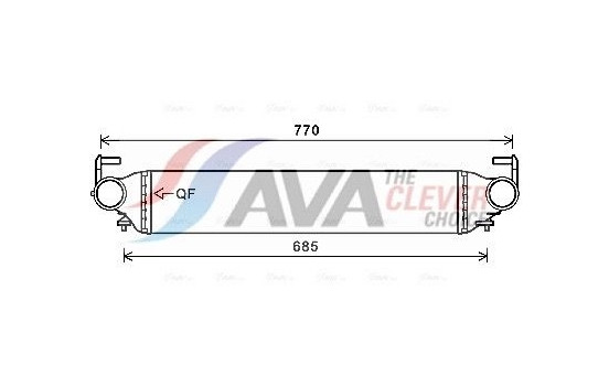 Intercooler, charger