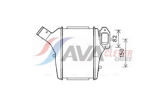 Intercooler, charger