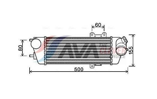 Intercooler, charger