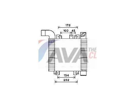 Intercooler, charger