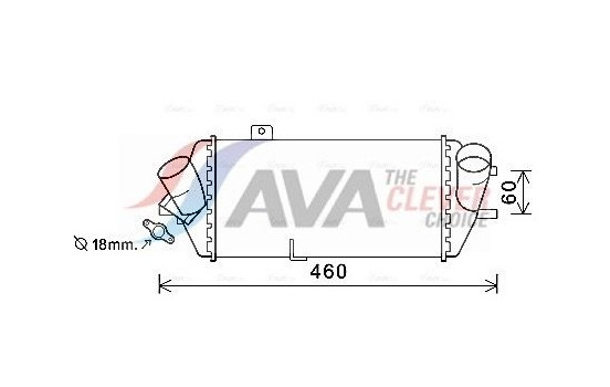 Intercooler, charger