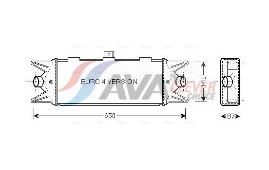 Intercooler, charger