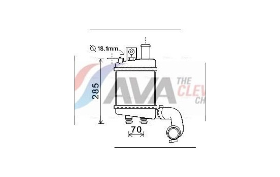 Intercooler, charger