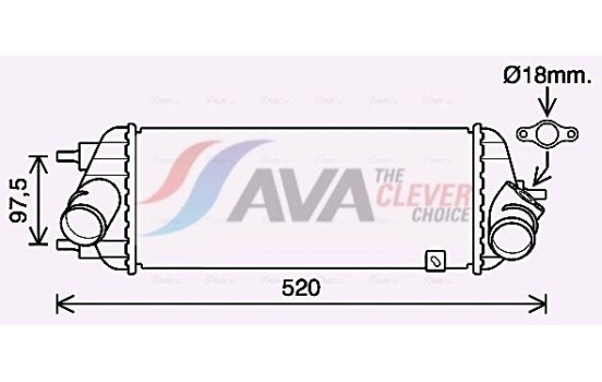Intercooler, charger