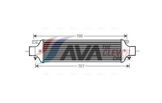 Intercooler, charger