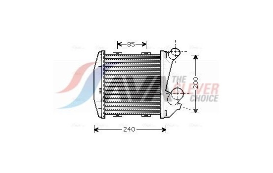 Intercooler, charger