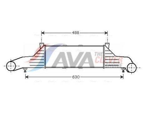 Intercooler, charger