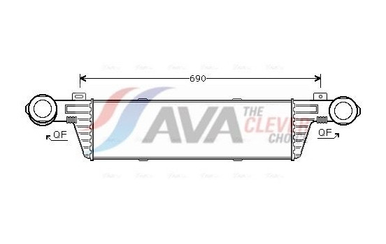 Intercooler, charger