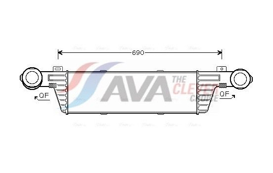 Intercooler, charger