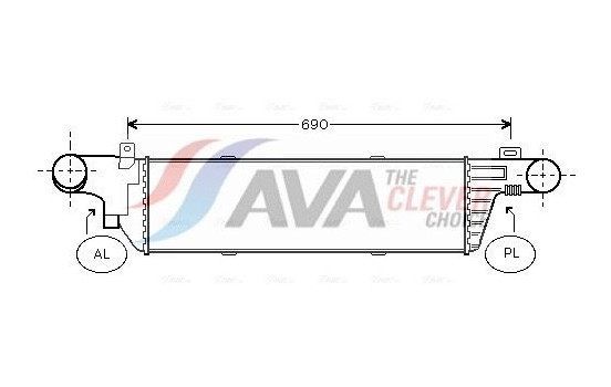 Intercooler, charger