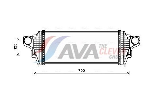 Intercooler, charger