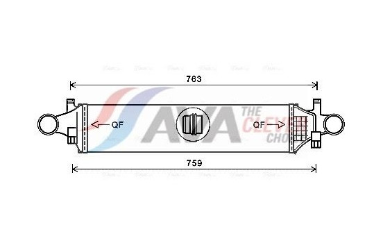 Intercooler, charger
