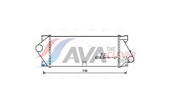 Intercooler, charger