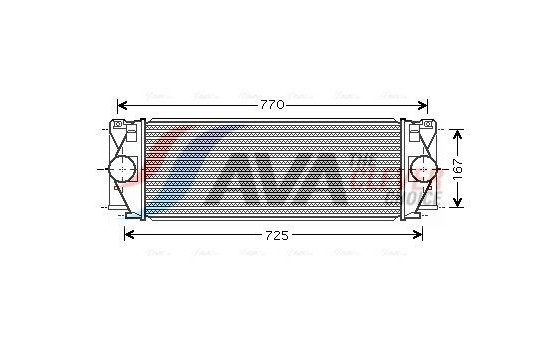 Intercooler, charger