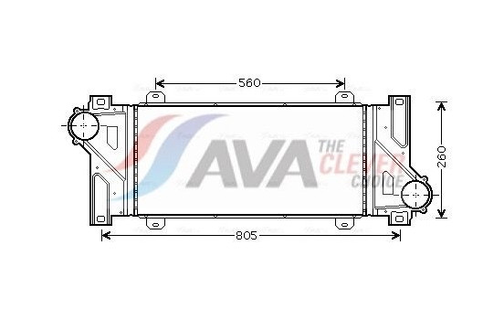 Intercooler, charger