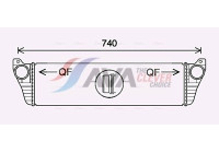 Intercooler, charger