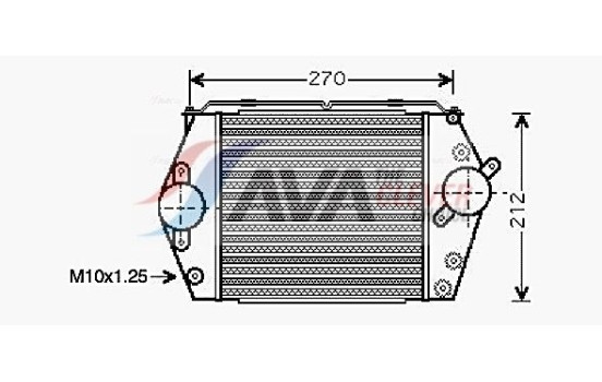 Intercooler, charger