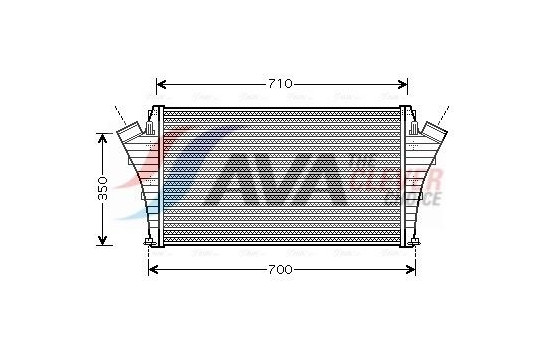 Intercooler, charger
