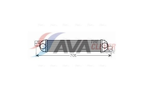 Intercooler, charger