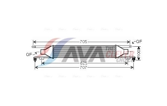 Intercooler, charger