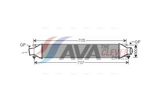 Intercooler, charger