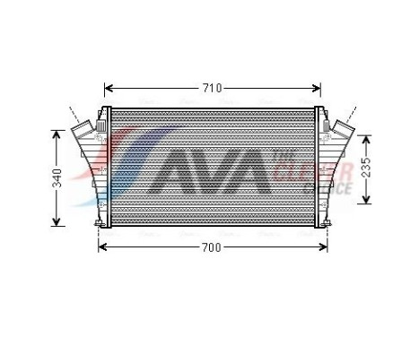Intercooler, charger