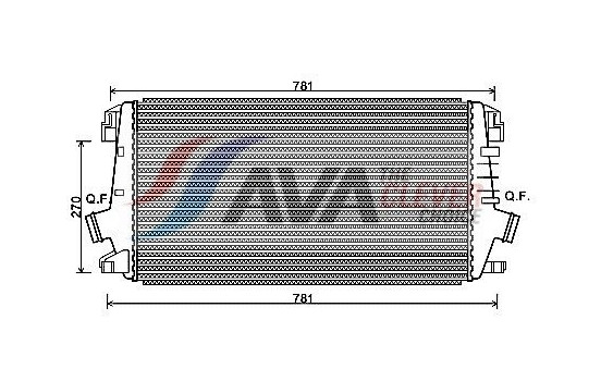 Intercooler, charger