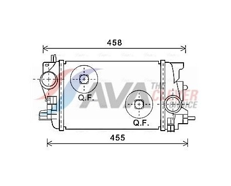 Intercooler, charger