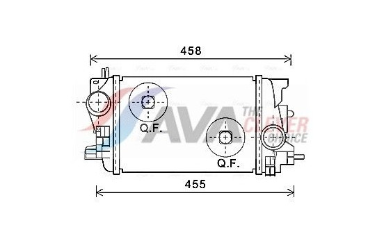 Intercooler, charger