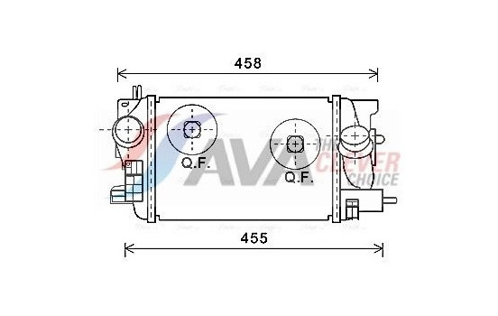Intercooler, charger