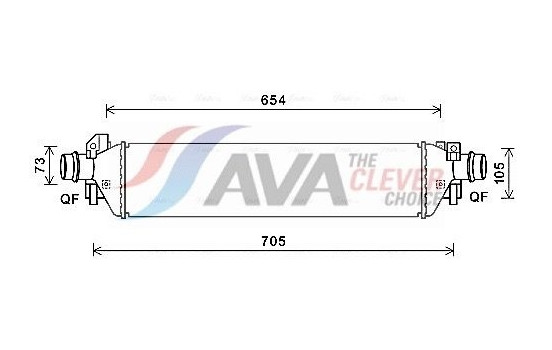 Intercooler, charger