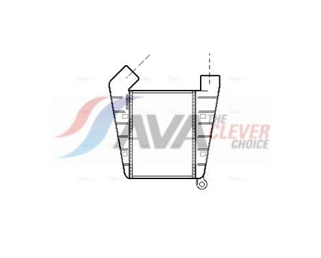 Intercooler, charger
