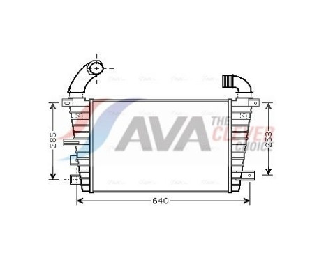 Intercooler, charger