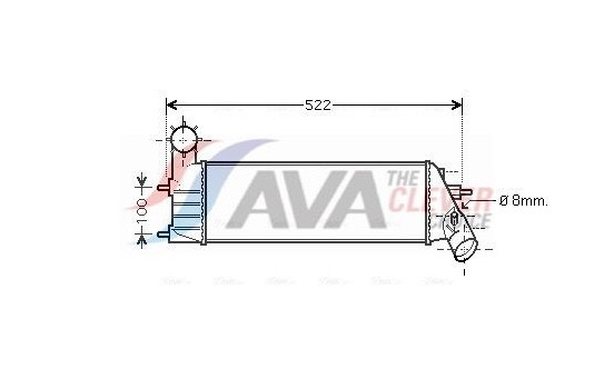 Intercooler, charger