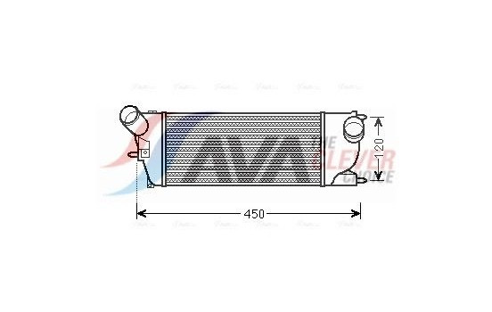 Intercooler, charger