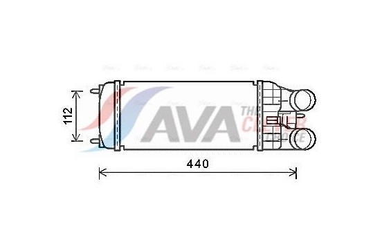 Intercooler, charger