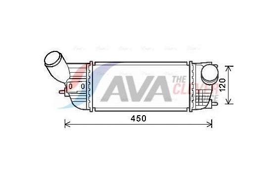 Intercooler, charger