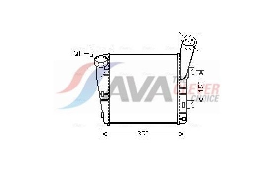 Intercooler, charger