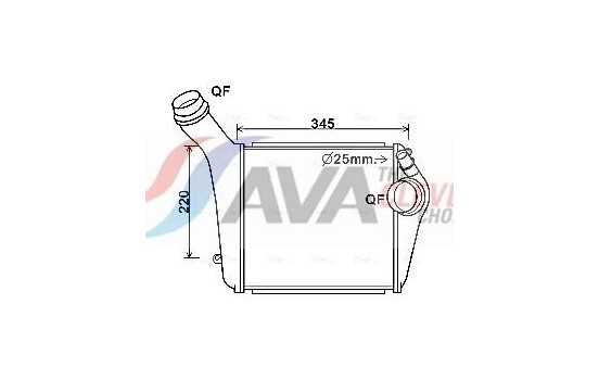 Intercooler, charger