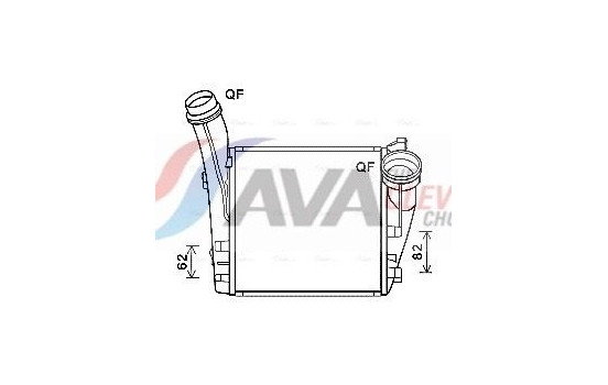Intercooler, charger