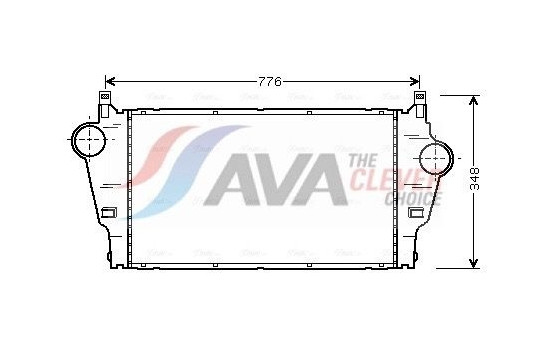Intercooler, charger