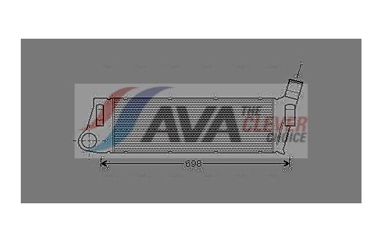 Intercooler, charger