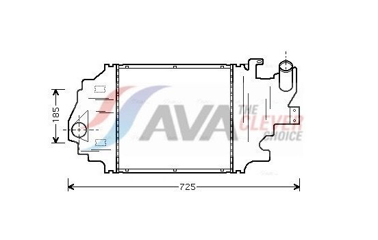 Intercooler, charger