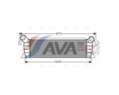 Intercooler, charger