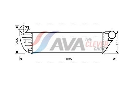 Intercooler, charger