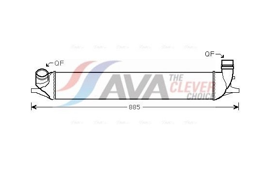 Intercooler, charger