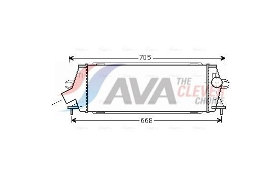 Intercooler, charger
