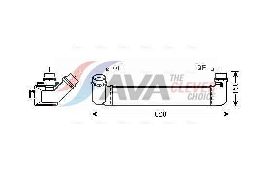Intercooler, charger